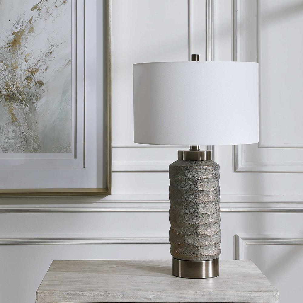 Masonry Table Lamp Dark Bronze - 28388-1