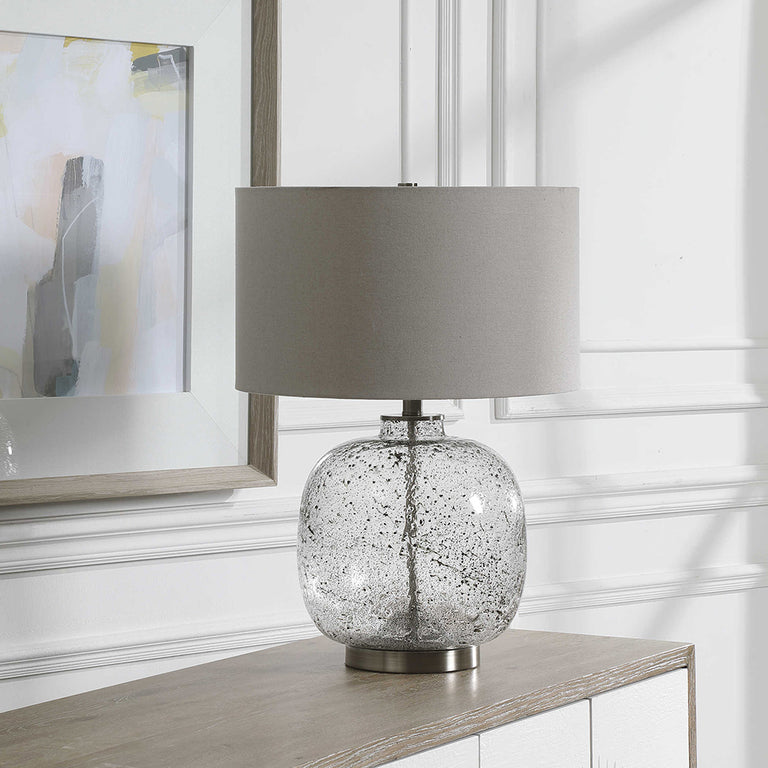 Storm Table Lamp Brushed Nickel - 28389-1