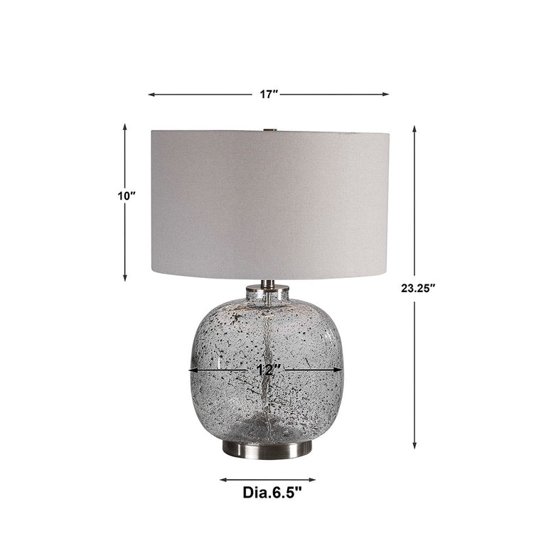 Storm Table Lamp Brushed Nickel - 28389-1