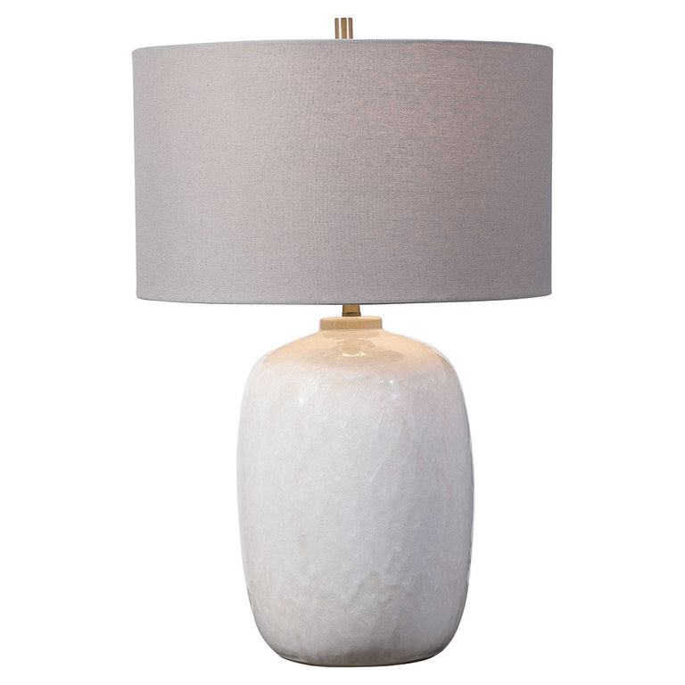 Winterscape Table Lamp Cream Ivory - 28390-1