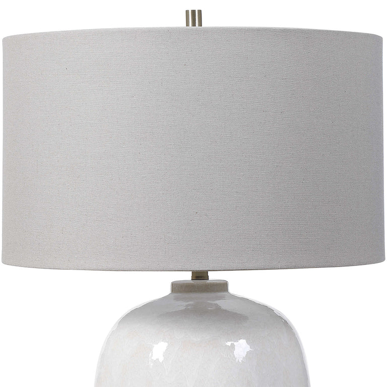 Winterscape Table Lamp Cream Ivory - 28390-1