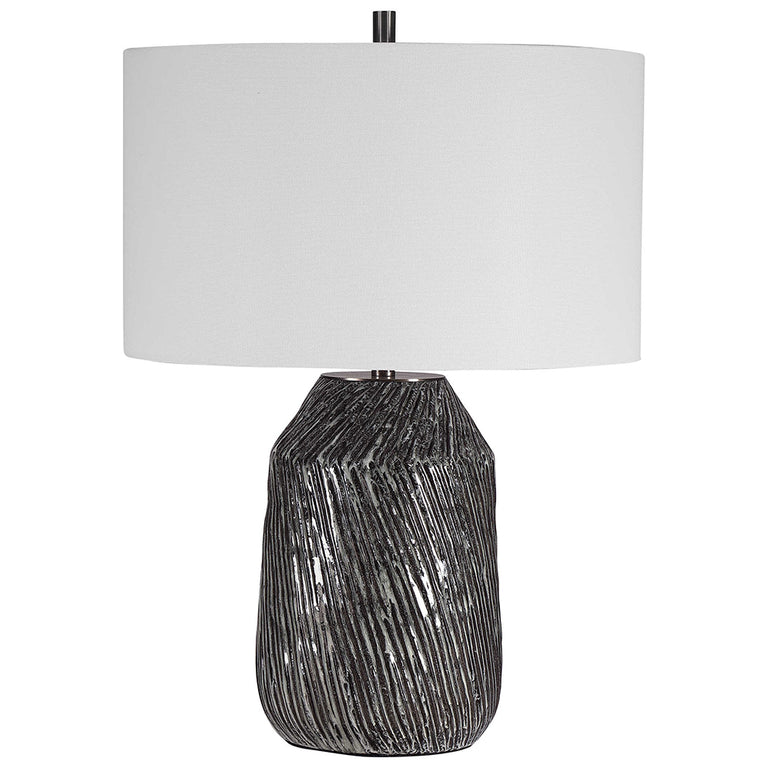 Malaya Table Lamp Graphic Black - 28397-1