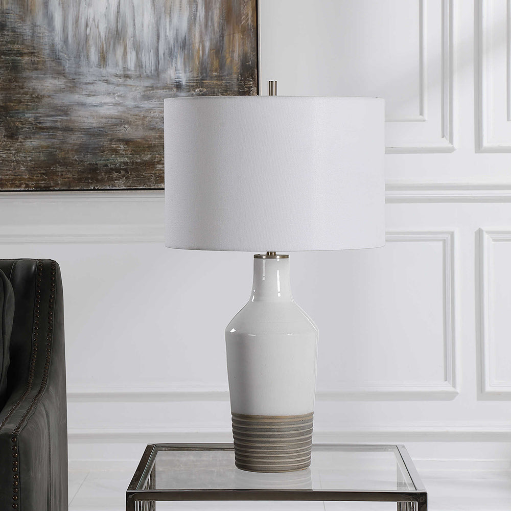 Dakota Table Lamp Aged Terracotta - 28398-1