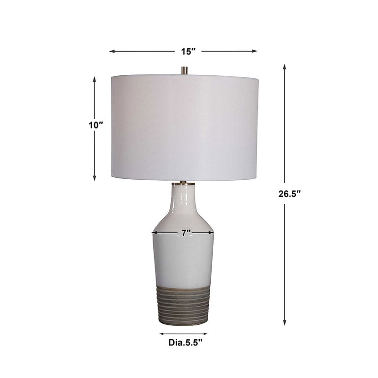 Dakota Table Lamp Aged Terracotta - 28398-1
