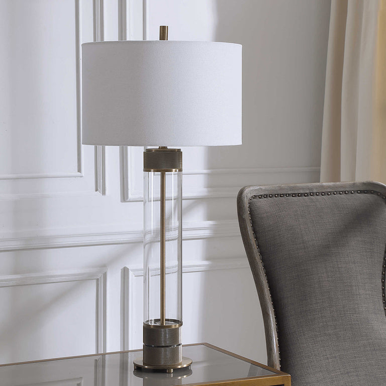 Anmer Table Lamp Antique Brass - 28414-1