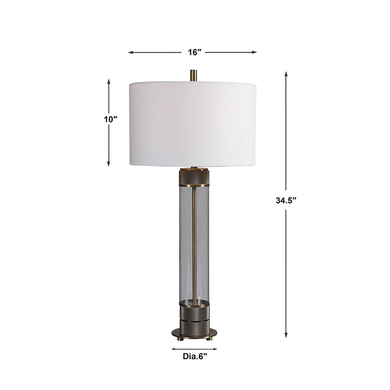 Anmer Table Lamp Antique Brass - 28414-1