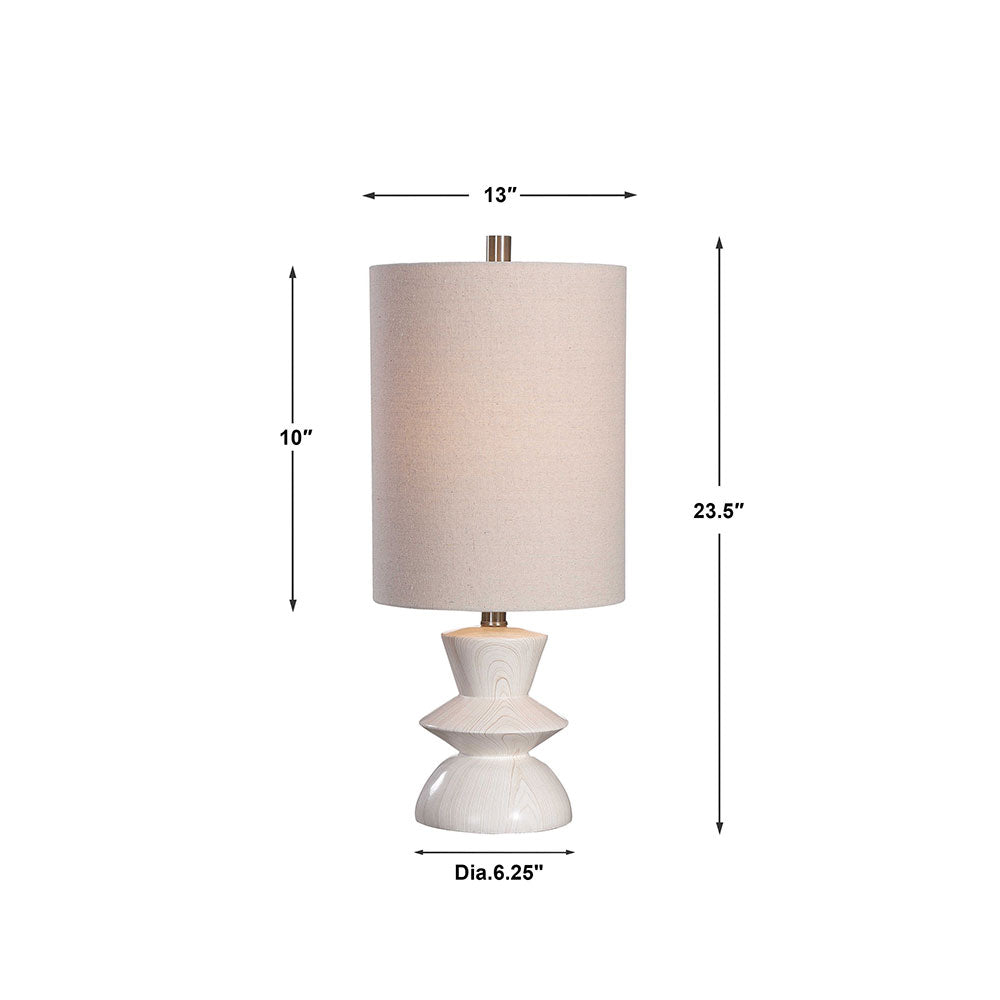 Stevens Buffet Lamp Bleached - 28422-1
