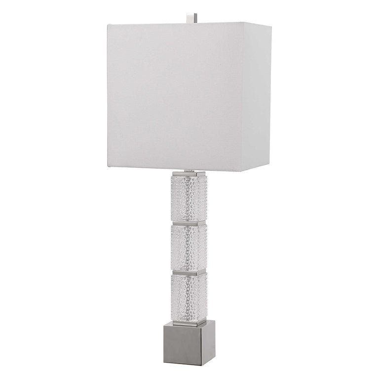 Dunmore Table Lamp Polished Nickel - 28424-1