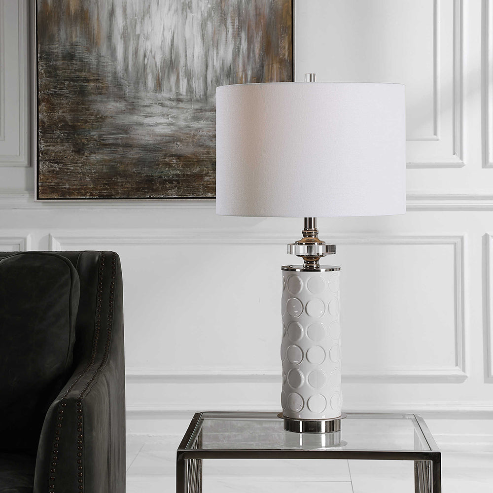 Calia Table Lamp White - 28428-1