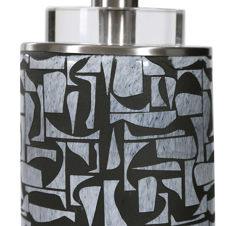 Kramer Table Lamp Smoked Grey - 28432