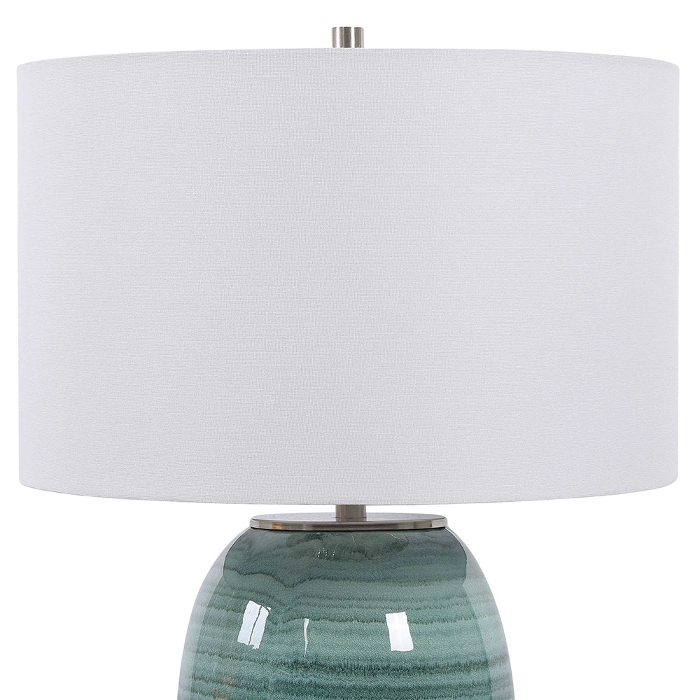Caicos Table Lamp Aqua - 28437-1