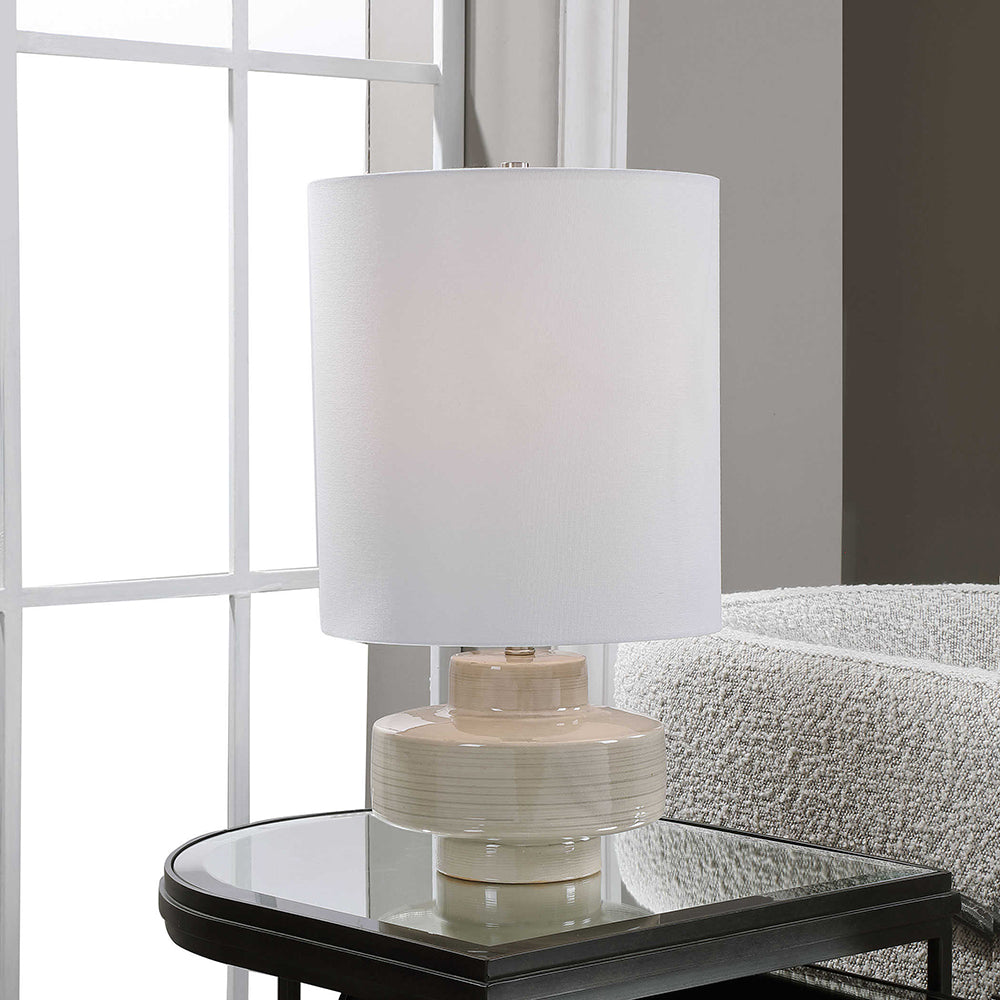 Orwell Table Lamp Light Grey - 28439-1