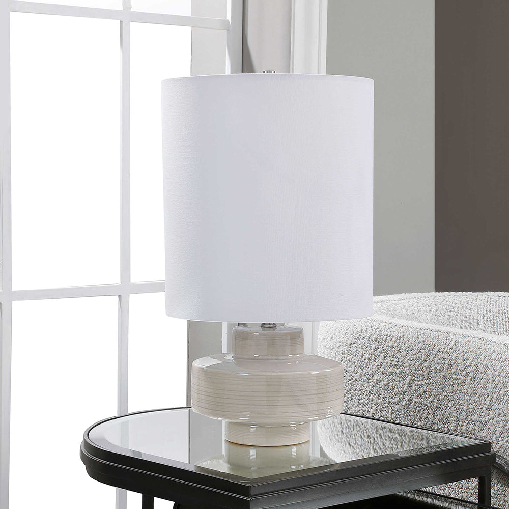 Orwell Table Lamp Light Grey - 28439-1