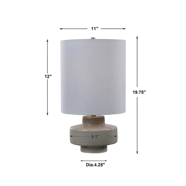 Orwell Table Lamp Light Grey - 28439-1