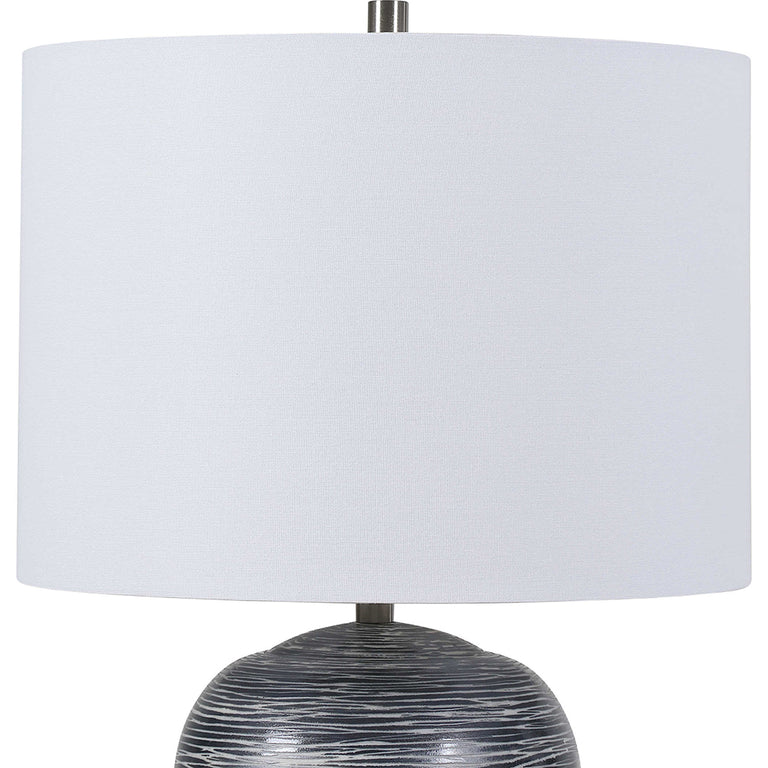 Transpose Table Lamp Satin Black - 28444-1