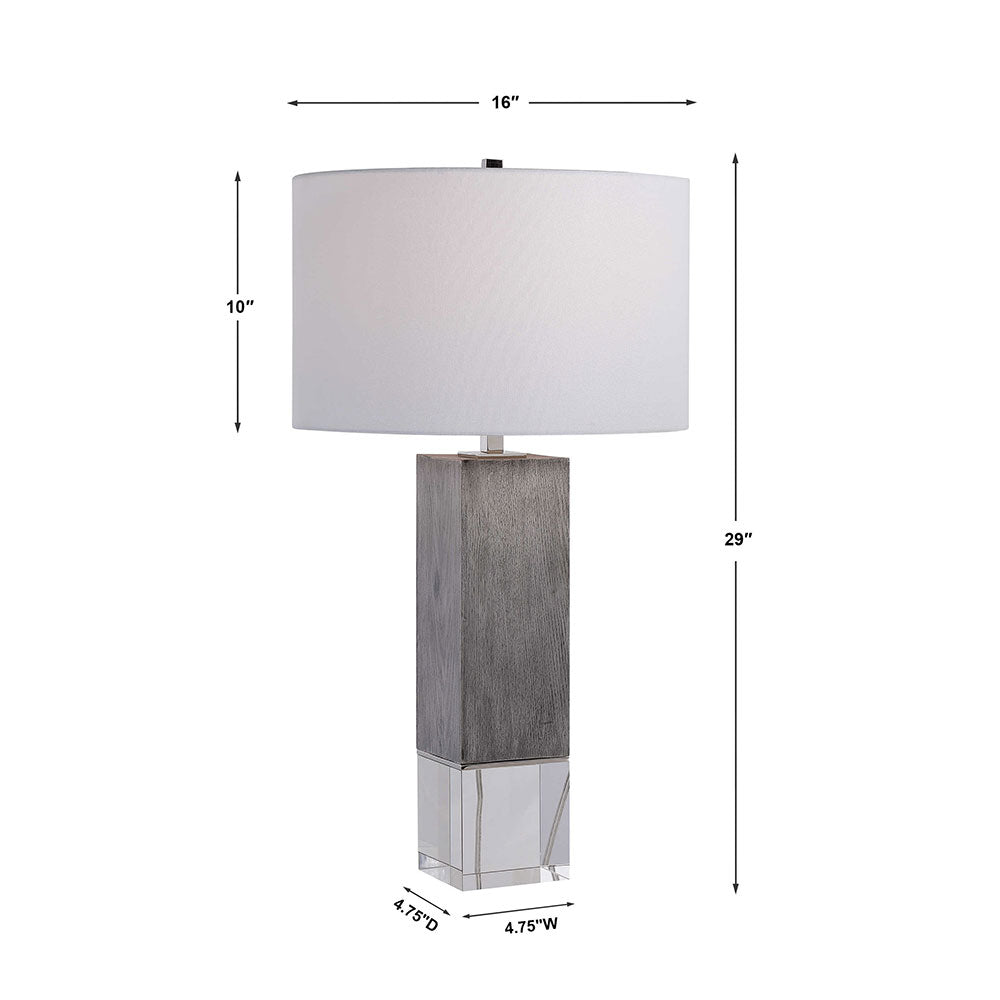 Cordata Table Lamp Polished Nickel - 28449
