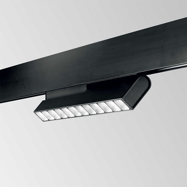 Ego Flexible Accent Magnetic 13W LED Dali Dimmable Track Light Black / Warm White - 286099