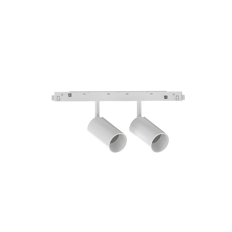 Ego Magnetic Double 2 x 8W LED Dali Dimmable Track Light White / Warm White - 286365