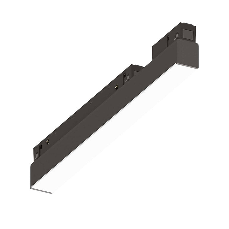 Ego Wide Magnetic 7W LED Dali Dimmable Track Light Black / Warm White - 286495