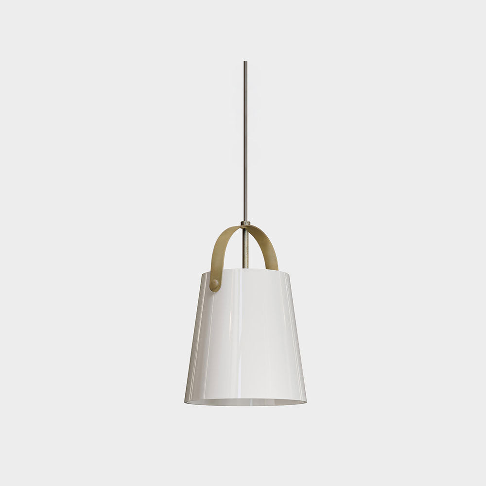 Bell 1 Light Pendant Natural Brass - 287.01.ONB