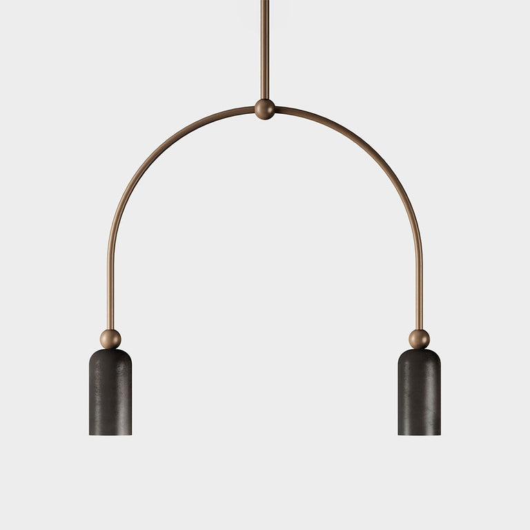 Madame 2 Light Pendant Morocco / Grafene - 288.03.ME