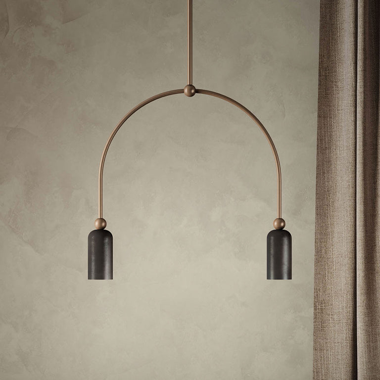 Madame 2 Light Pendant Morocco / Grafene - 288.03.ME
