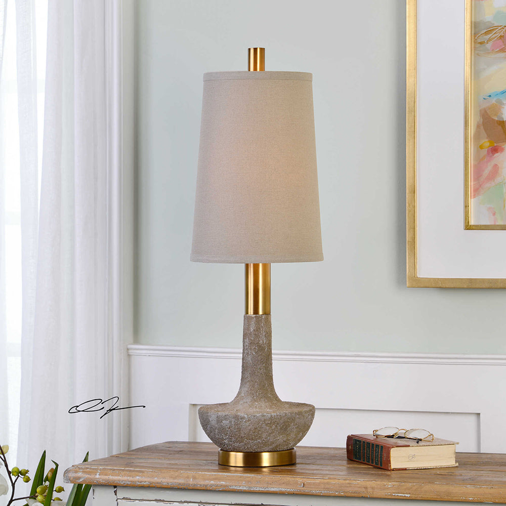 Volongo Buffet Lamp Stone - 29211-1