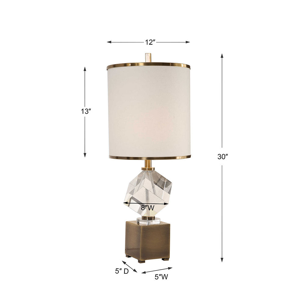 Cristino Accent Lamp Antique Brass - 29619-1