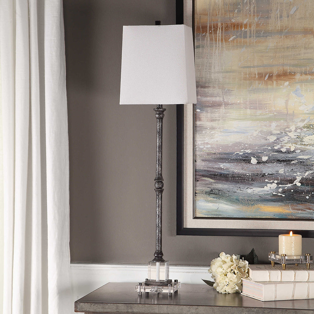 Teala Buffet Lamp Aged Black - 29638-1