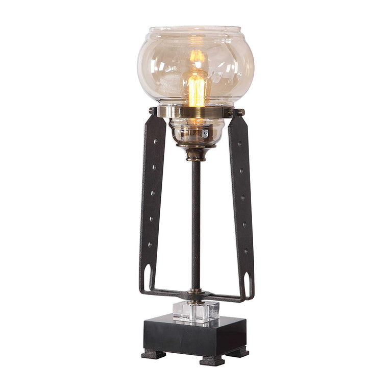 Curie Accent Lamp Antique Brass - 29643-1