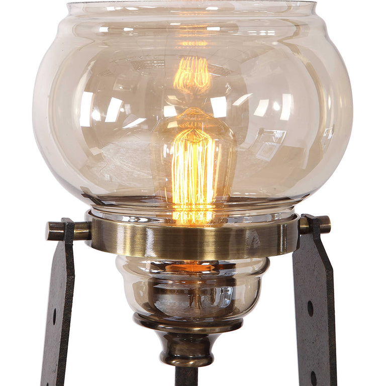 Curie Accent Lamp Antique Brass - 29643-1
