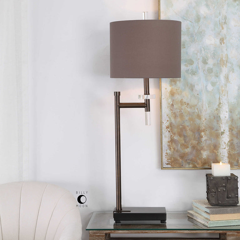 Oletha Buffet Lamp Matt Black - 29661-1