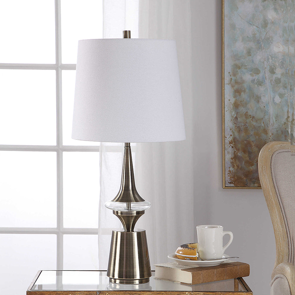 Alverson Table Lamp Antique Brass - 29681-1