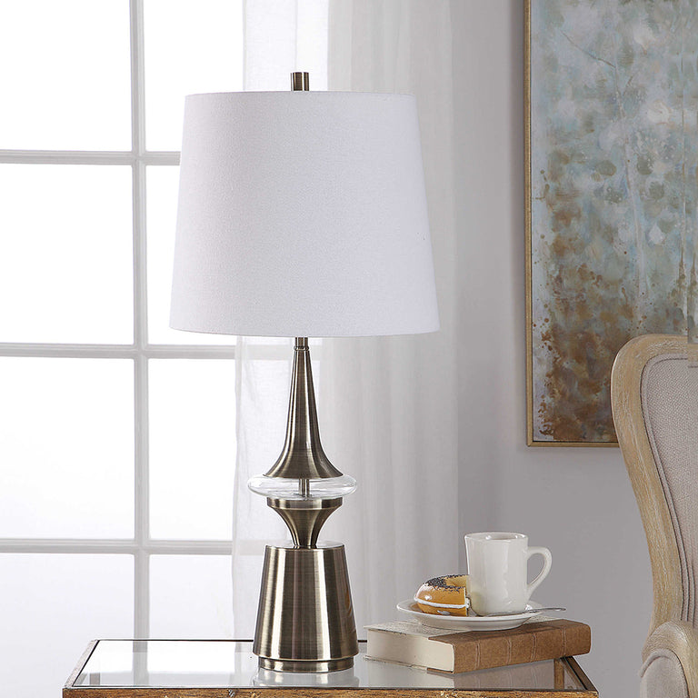 Alverson Table Lamp Antique Brass - 29681-1