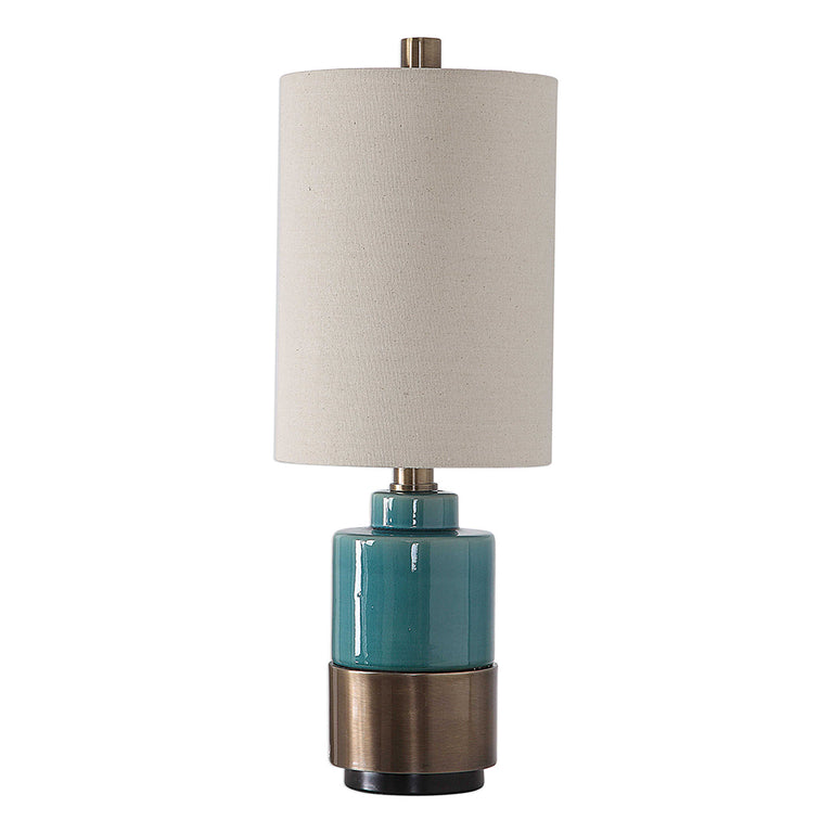 Rema Table Lamp Antique Turquoise - 29685-1