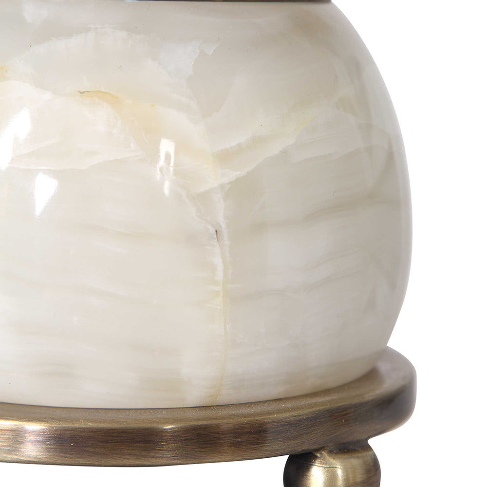 Natania Buffet Lamp Antique Brass - 29687-1