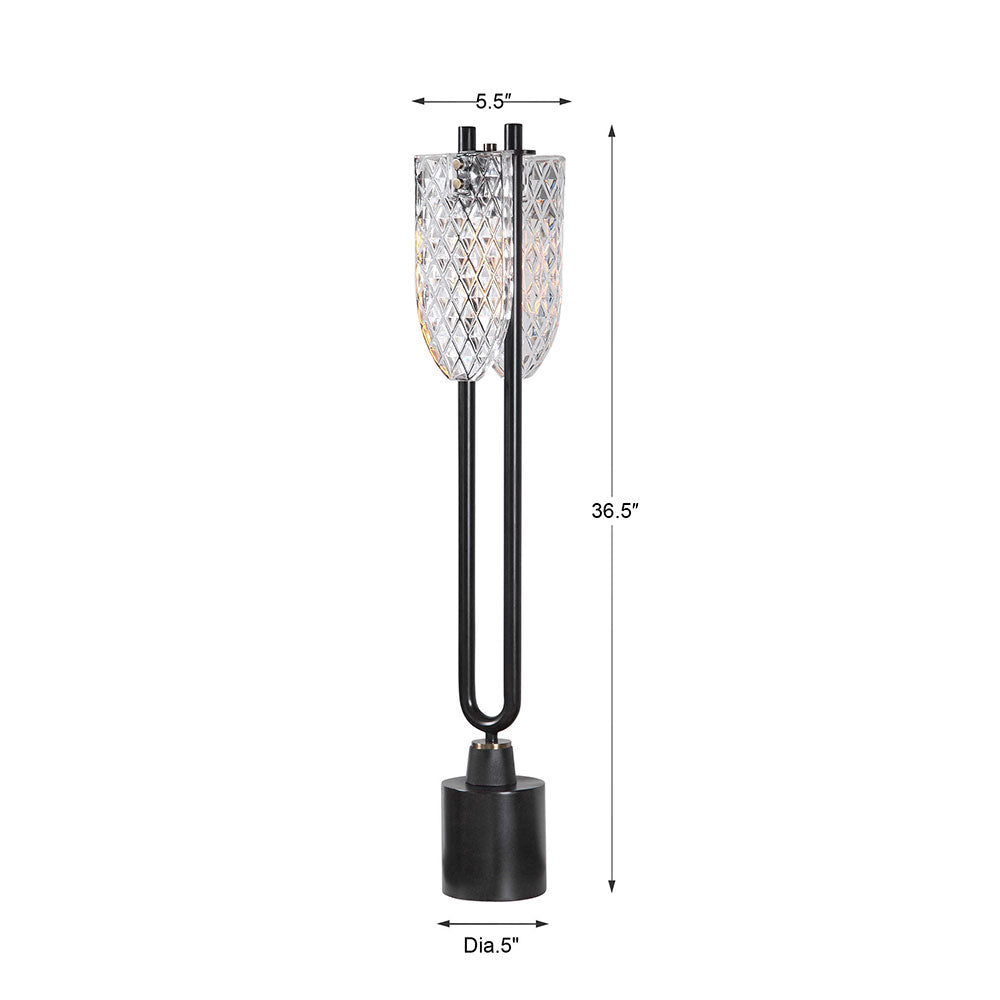 Keaton Accent Lamp Aged Black - 29689-1
