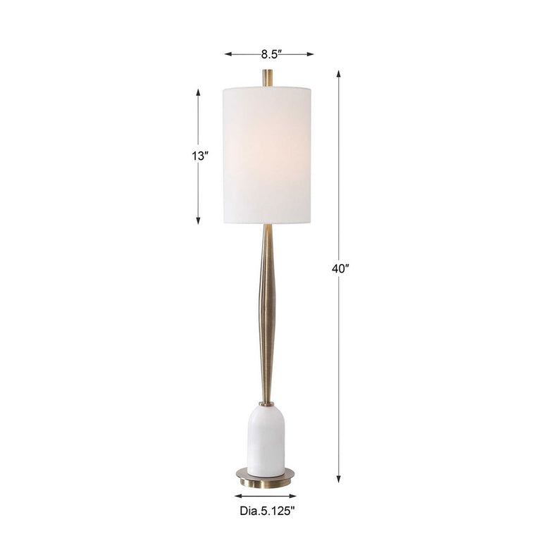 Minette Buffet Lamp Antique Brass - 29691-1