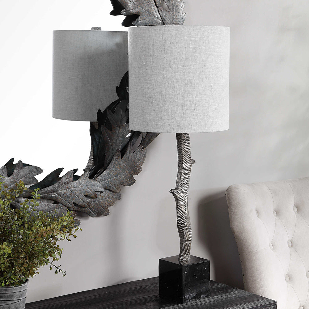 Iver Buffet Lamp Antique Silver - 29694-1