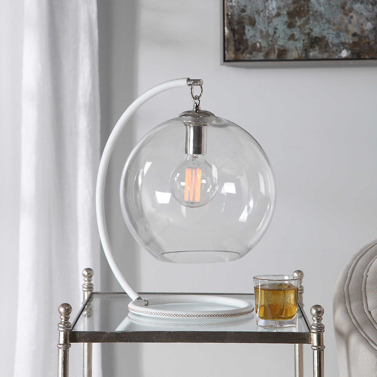 Eissa Accent Lamp Brushed Nickel - 29696-1