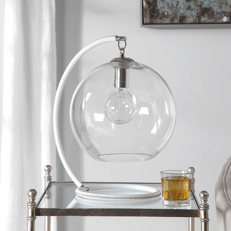 Eissa Accent Lamp Brushed Nickel - 29696-1