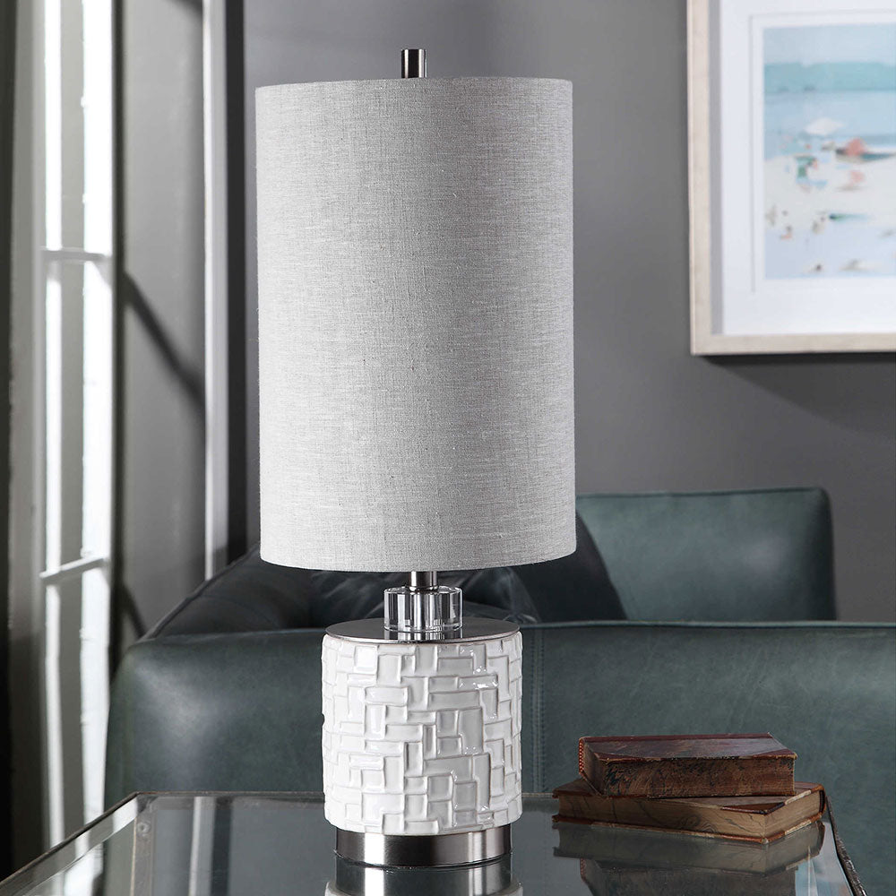 Elyn Accent Lamp White - 29731-1