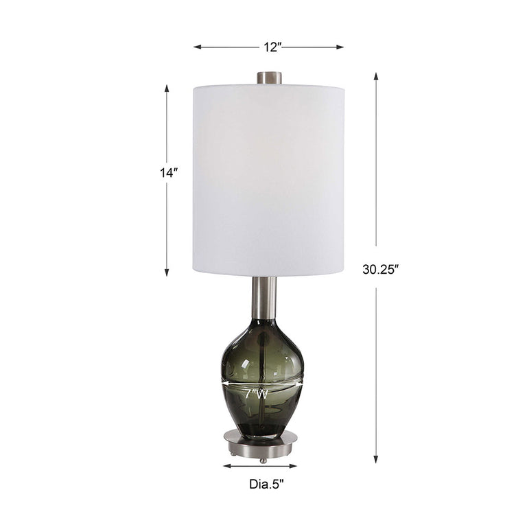 Aderia Accent Lamp Sage Green - 29733-1
