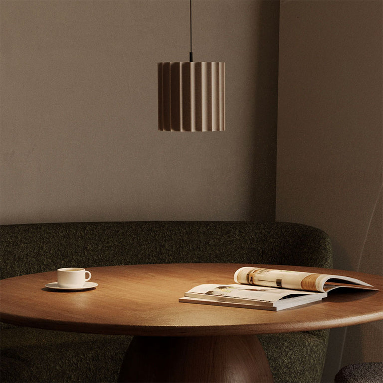 Dena LED Pendant Matt Black / Ceramic - ARO.C1088/NEG/TBC