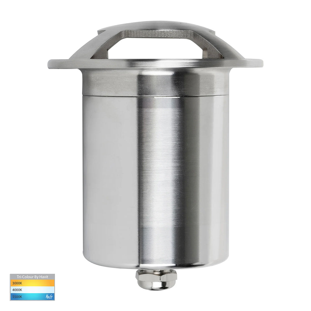 Viale 5W CCT 12V DC MR16 LED Four-Way Driveway Light 316 Stainless Steel - HV19092T