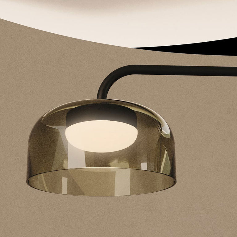 Ipon LED 4 Light Linear Pendant Matt Black - ARO.C1316/4/NEG
