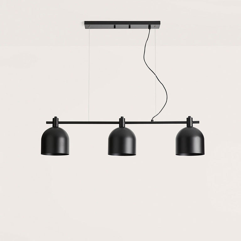 Luca 3 Light Pendant Matt Black - ARO.C1239/3