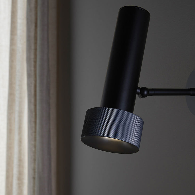 Focus LED Wall Light Matt Black / Anthracite - ARO.A1279/NEG-ANT