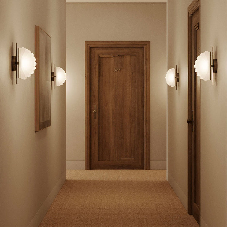 Gina LED Wall Light Aged Gold - ARO.A1334/ORO
