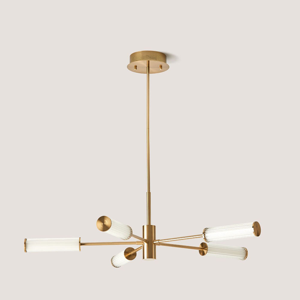 Ison LED 5 Light Pendant Aged Gold - ARO.C1298/5/ORO